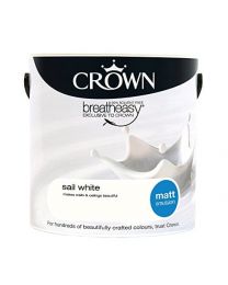 Crown Matt 2.5L Emulsion - Sail White