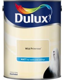 Dulux 500006 DU Matt Paint, 5 L - Wild Primrose