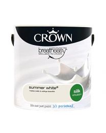 Crown Silk Emulsion 2.5L Summer White