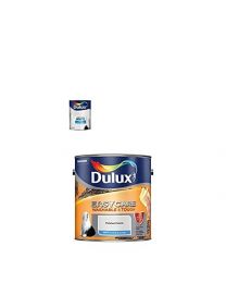 Dulux Matt Paint, 2.5 L (Pure Brilliant White) ) Easycare Washable and Tough Matt (Polished Pebble)