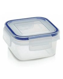 Addis 300 ml Clip and Close Square Food Storage Container, Clear