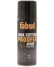 Fabsil Wax Cotton Proofer Spray - Black, 200 ml