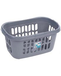 Wham HIPSTER LAUNDRY BASKET-SILVER BY