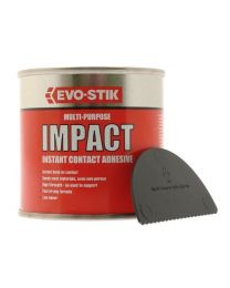 Evo Stik 250ml Impact Multi-Purpose Instant Contact Adhesive in Tin 348103
