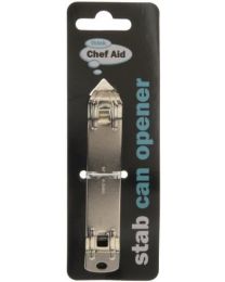 Chef Aid Stab Can Opener - Silver