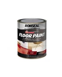Ronseal DHFPTR5L Diamond Hard Floor Paint Tile Red 5 Litre