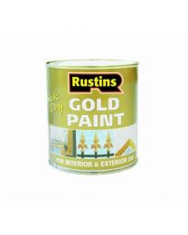 Rustins GOLE250 250ml Quick Dry Gold Paint