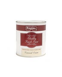 Rustins CHAPC250 250 ml Chalky Finish Paint Kenwood - Cream