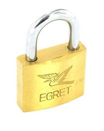 Securit Padlock Brass Egret 20mm