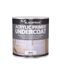 Blackfriar BKFWAP500 500 ml Quick Drying Acrylic Primer Undercoat - White