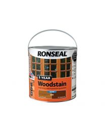 Ronseal 5YWO25L 2.5 Litre 5 Year Woodstain Paint - Oak