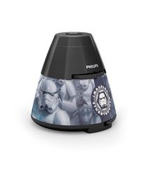 Philips LED Star Wars 4.5 V Children's Night Light and Projector, 0.1 W - Black
