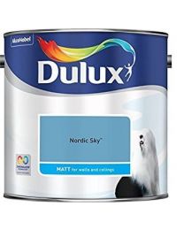 Dulux 500006 Du Matt Paint, 2.5 L - Nordic Sky