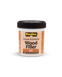 Rustins AWOOT250 Acrylic Wood Filler, Teak, 250 ml