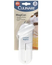 Culinare MagiCan Opener, Plastic, White, 5.5 x 9 x 23.8 cm