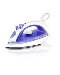 Swan SI30100N Stainless Steel Soleplate Steam Iron, with Variable Steam Control and Shot Function, 1800W, White/Purple