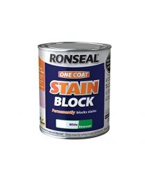 Ronseal OCSBW750 750 ml One Finish Stain Block - White