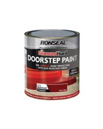 Ronseal DHDSPR250 Diamond Hard Doorstep Paint Red 250ml