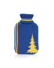The Hot Water Bottle Shop Hot Water Bottle with Christmas Tree Knitted Cover Mens Collection
