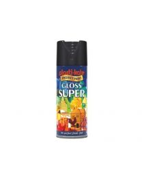 Plasti-kote 1100 400ml Super Gloss Spray Paint - Black
