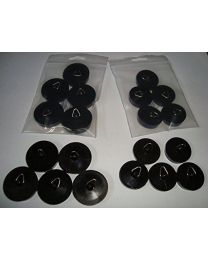 Oracstar Plug Sink/Bath Polythene - Black 1 3/4 Inch