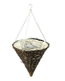 Apollo 14-inch Dark Willow Hanging Cone