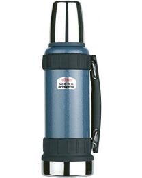 Thermos Work Series Flask, Hammertone Blue, 1.2 L