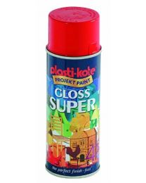 Plastikote 400ml Super Spray Paint, Gloss Orange