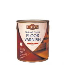 Liberon FVWNCM25L 2.5L Natural Finish Floor Varnish - Clear Matt