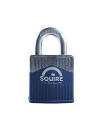 Henry Squire & Sons HSQW45 45 mm Warrior High-Security Open Shackle Padlock - Blue