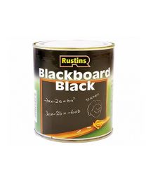 Rustins Paint Quick Dry Blackboard Black 250ml