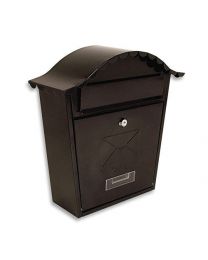 Sterling Black Classic Post Box