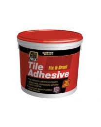Everbuild Fix & Grout Tile Adhesive 703 500ml/750g EVBFIX005