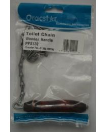 Toilet Chain With wooden handle