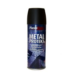 Plastikote Metal Protekt Matt Black 400 ml 1284