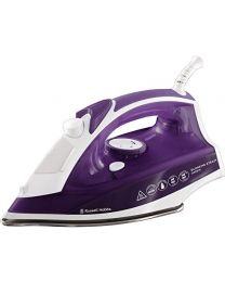 Russell Hobbs Supreme Steam Traditional Iron 23060, 2400 W - Purple/White