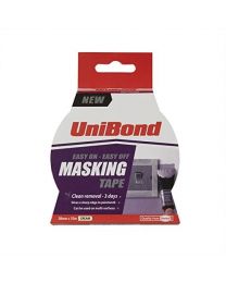 UniBond Easy on Easy off Masking Tape / for painting, art or crafting / 38mm x 25m