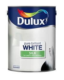 Dulux Silk Paint, 5 L - Pure Brilliant White