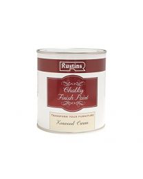 Rustins CHAPC500 500 ml Chalky Finish Paint Kenwood - Cream