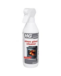 HG Stove Glass Cleaner - A foam stove window cleaner for the easy removal of soot, grease and tar