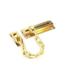 POLISHED BRASS SECURITY DOOR CHAIN