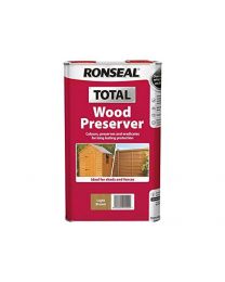 Ronseal RSLWPLB25L 2.5 Litre Total Wood Preserver - Light Brown