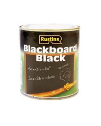 Rustins 1L Quick Dry Blackboard Paint - Black