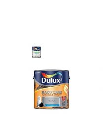 Dulux Quick Dry Eggshell Paint, 750 ml (Pure Brilliant White) Easycare Washable and Tough Matt (Warm Pewter)