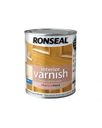 Ronseal RSLIVSCL250 Quick Dry Clear Satin Interior Varnish