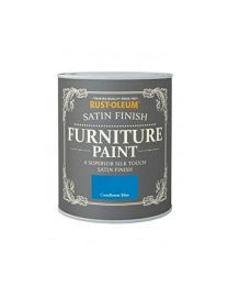 Rust-Oleum Satin Finish Furniture Paint Cornflower 750ml