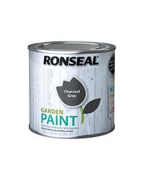 Ronseal RSLGPCG250 Garden Paint Charcoal, Grey, 250 ml