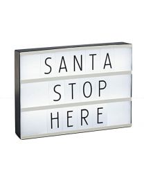 LED Light Up Sign Box - Battery Operated