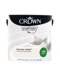 Crown Silk Emulsion 2.5L Canvas White