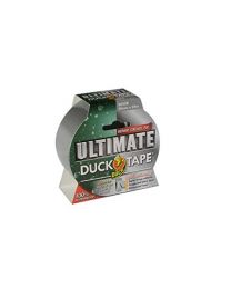 Duck Ultimate Cloth Tape, Silver - 50 mm x 25 m